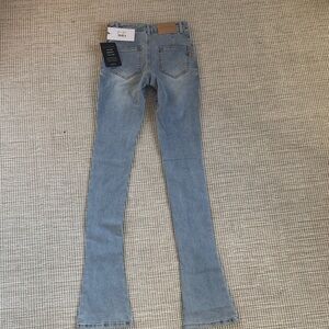 Retrofete Light Blue Wide Leg Jeans